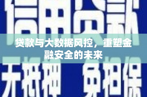新会贷款与大数据风控，重塑金融安全的未来