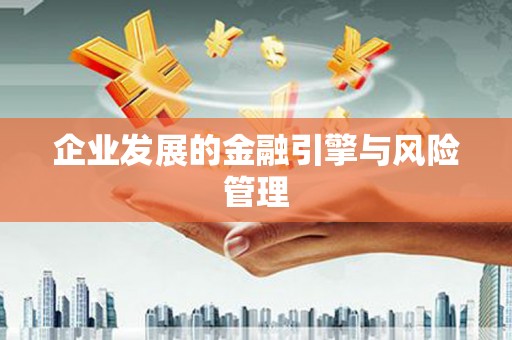 新会企业发展的金融引擎与风险管理