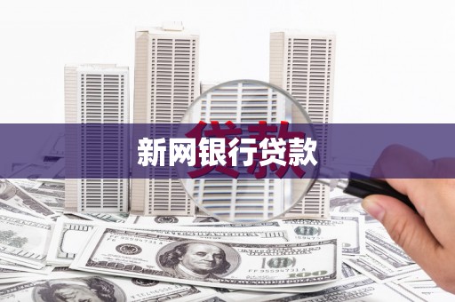 新会新网银行贷款