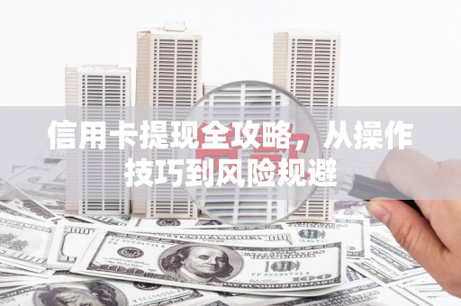 新会信用卡提现全攻略，从操作技巧到风险规避