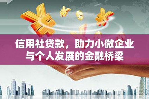 新会信用社贷款，助力小微企业与个人发展的金融桥梁