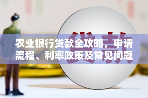 新会农业银行贷款全攻略，申请流程、利率政策及常见问题解析