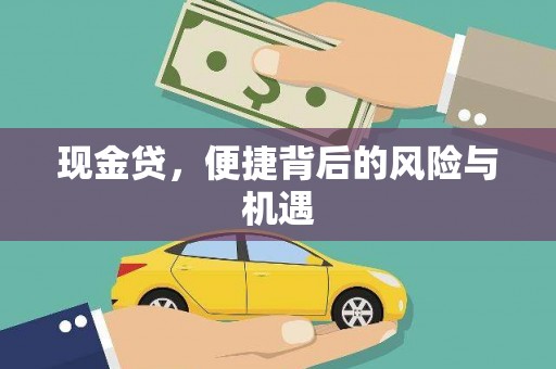 新会现金贷，便捷背后的风险与机遇