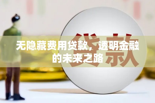 新会无隐藏费用贷款，透明金融的未来之路