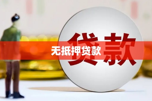 新会无抵押贷款