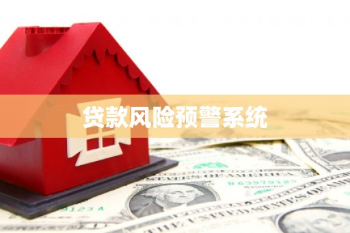新会贷款风险预警系统