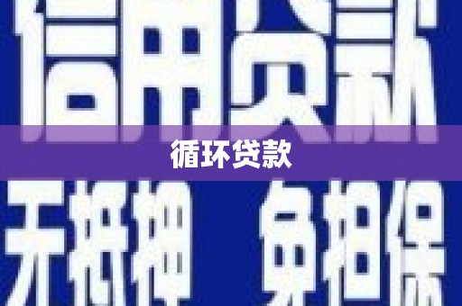 新会循环贷款