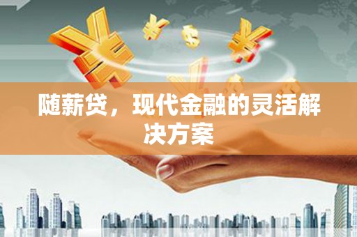 新会随薪贷，现代金融的灵活解决方案