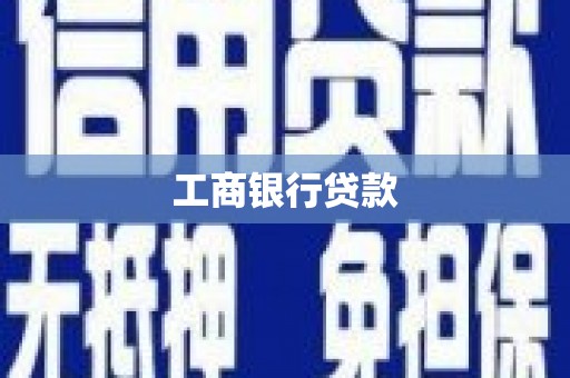 新会工商银行贷款