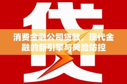 新会消费金融公司贷款，现代金融的新引擎与风险防控