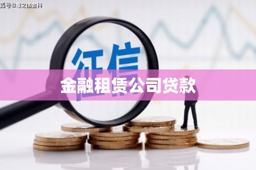 新会金融租赁公司贷款