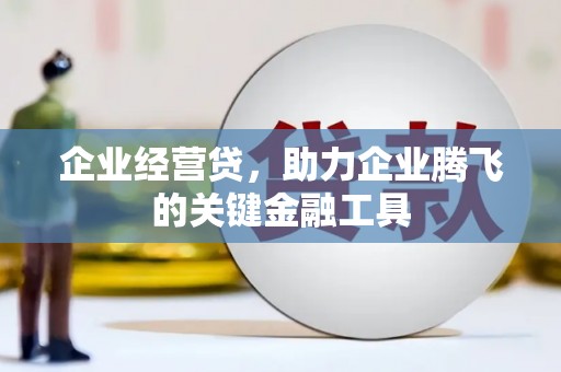新会企业经营贷，助力企业腾飞的关键金融工具