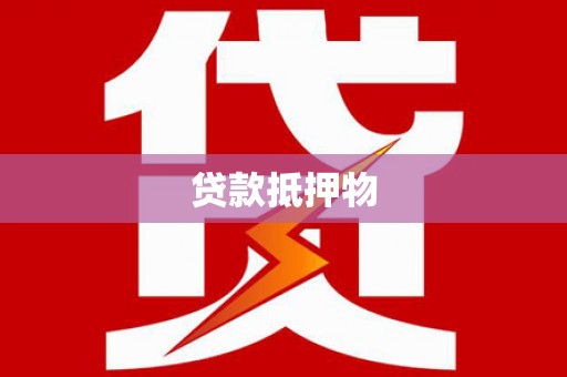 新会贷款抵押物