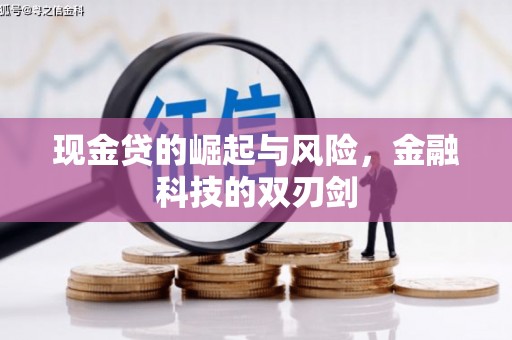 新会现金贷的崛起与风险，金融科技的双刃剑