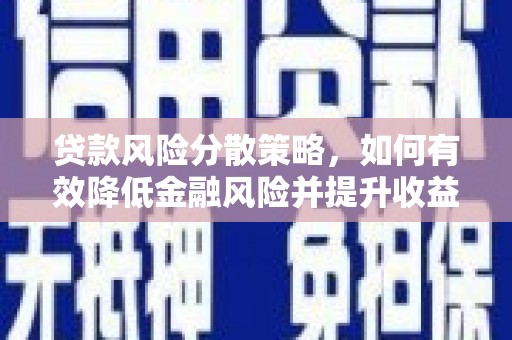 新会贷款风险分散策略，如何有效降低金融风险并提升收益