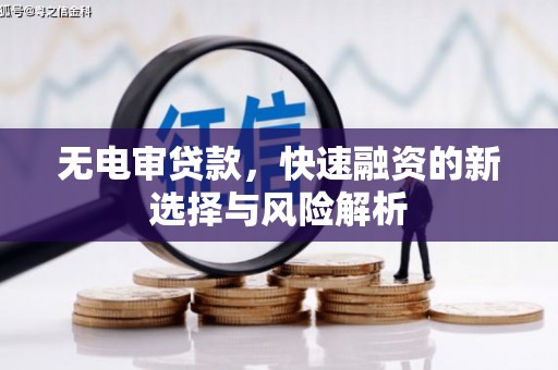 新会无电审贷款，快速融资的新选择与风险解析