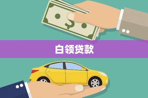 新会白领贷款