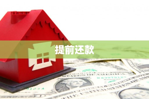 新会提前还款