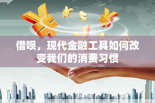 新会借呗，现代金融工具如何改变我们的消费习惯