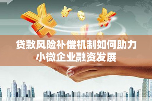 新会贷款风险补偿机制如何助力小微企业融资发展