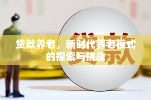 新会贷款养老，新时代养老模式的探索与挑战