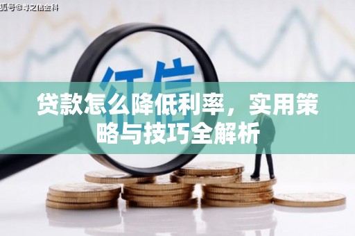 新会贷款怎么降低利率，实用策略与技巧全解析
