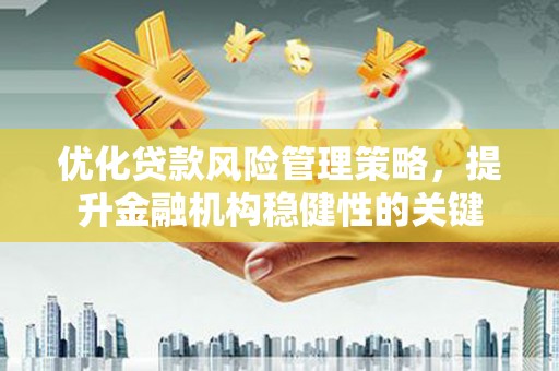 新会优化贷款风险管理策略，提升金融机构稳健性的关键