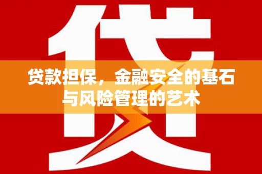新会贷款担保，金融安全的基石与风险管理的艺术