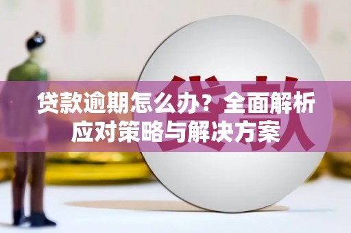 新会贷款逾期怎么办？全面解析应对策略与解决方案