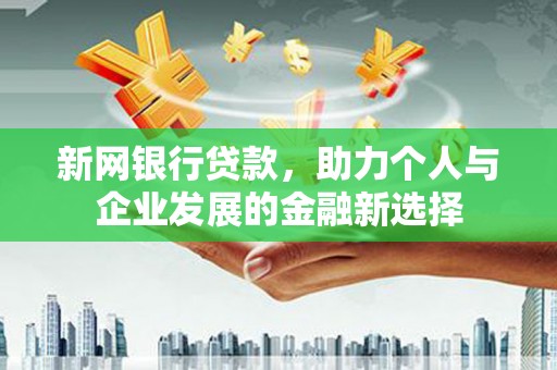 新会新网银行贷款，助力个人与企业发展的金融新选择