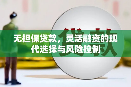 新会无担保贷款，灵活融资的现代选择与风险控制