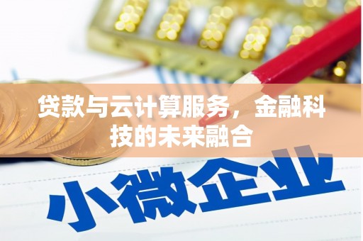 新会贷款与云计算服务，金融科技的未来融合