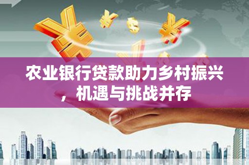 新会农业银行贷款助力乡村振兴，机遇与挑战并存