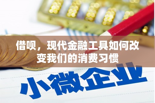 新会借呗，现代金融工具如何改变我们的消费习惯