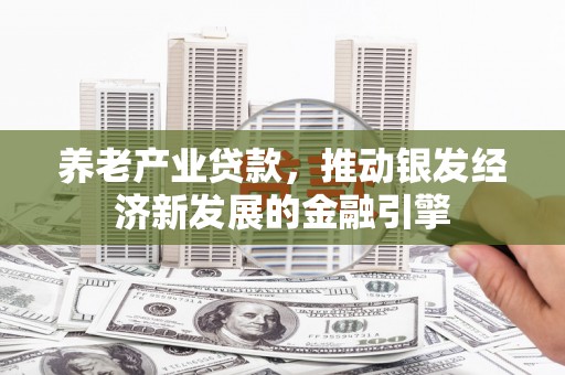 新会养老产业贷款，推动银发经济新发展的金融引擎
