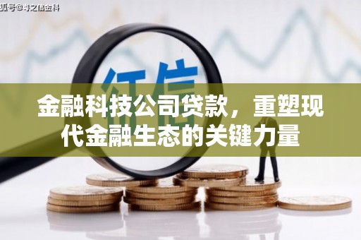 新会金融科技公司贷款，重塑现代金融生态的关键力量