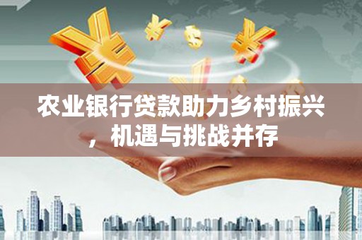 新会农业银行贷款助力乡村振兴，机遇与挑战并存