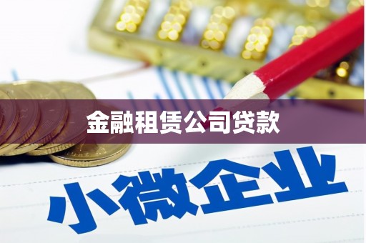 新会金融租赁公司贷款