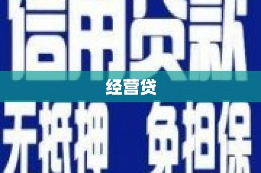 新会经营贷