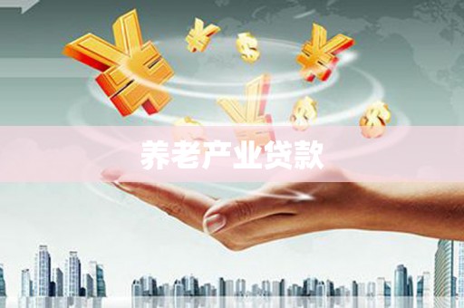 新会养老产业贷款