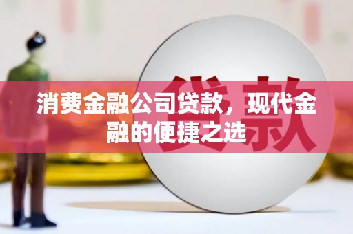 新会消费金融公司贷款，现代金融的便捷之选