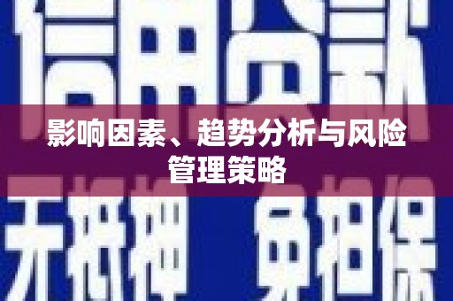 新会影响因素、趋势分析与风险管理策略