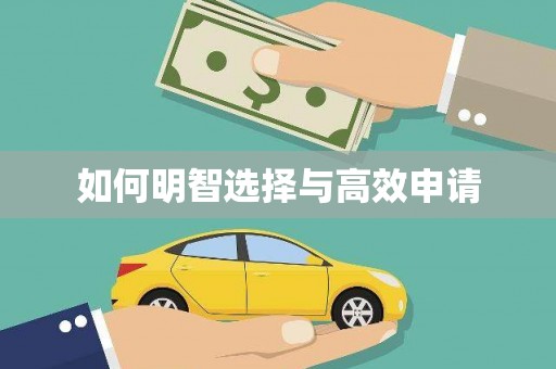 新会如何明智选择与高效申请