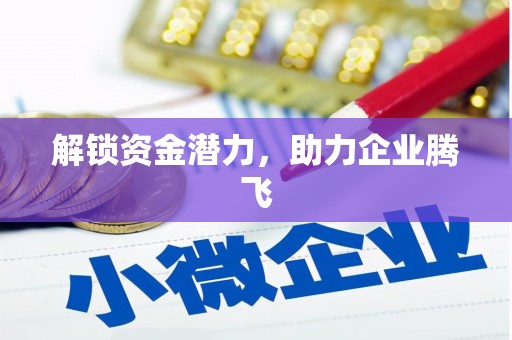 新会解锁资金潜力，助力企业腾飞