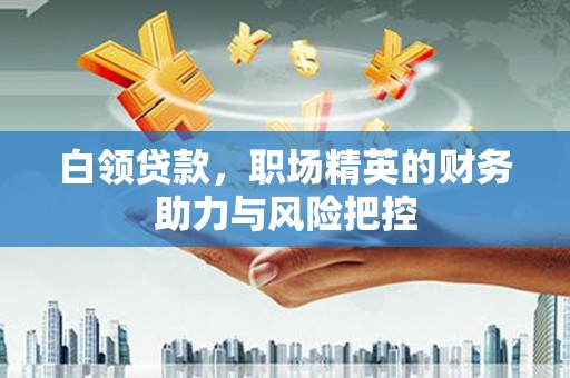 新会白领贷款，职场精英的财务助力与风险把控